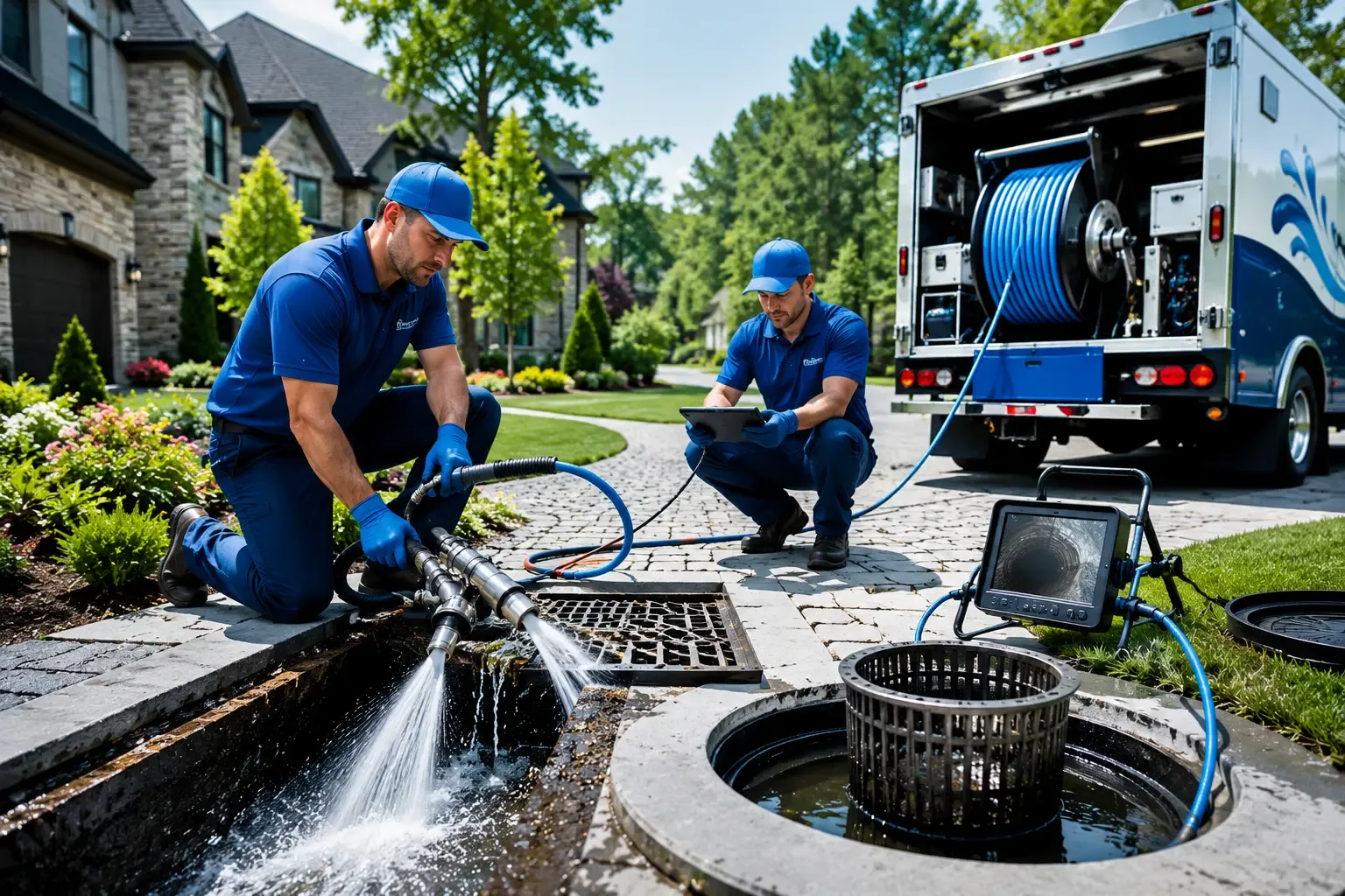 Local outdoor drain cleaning professionals in Carversville, PA