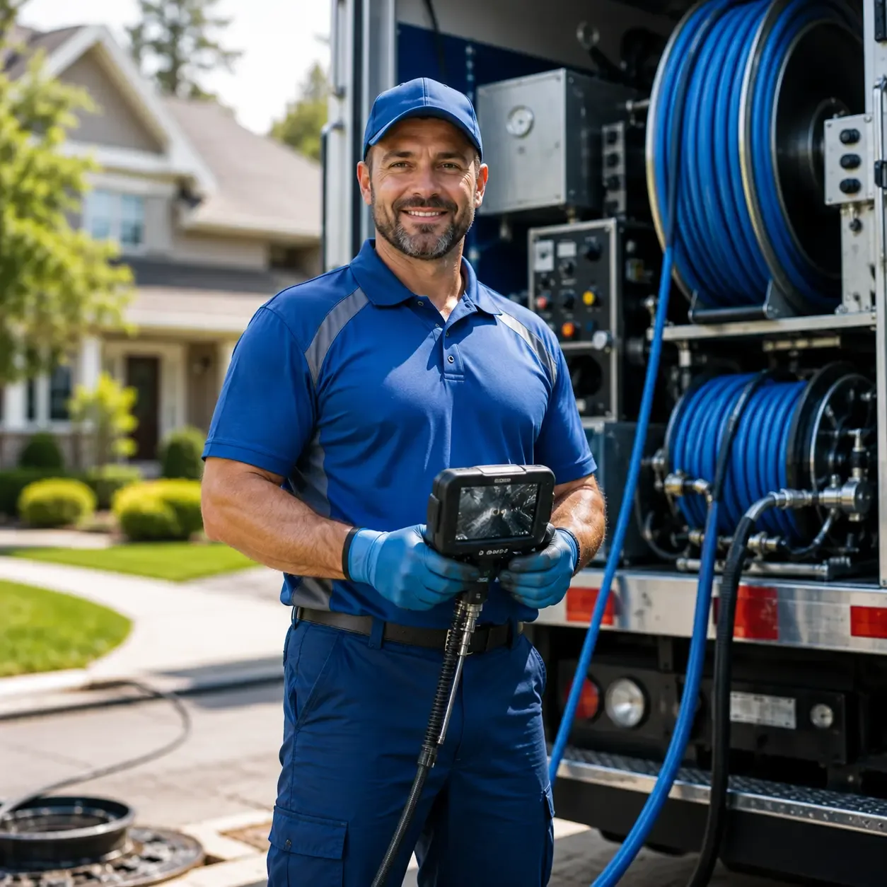 Local outdoor drain cleaning specialists in Carversville, PA